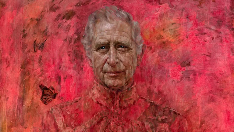 King Charles III’s new official portrait: What the butterfly means